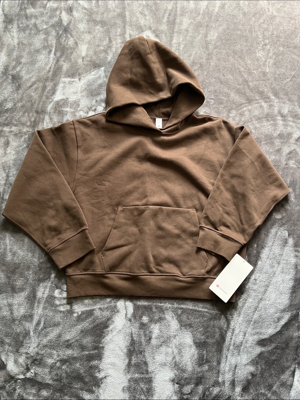 🆕 Lululemon women’s Steady State Oversized Hoodie, Walnut Crunch, size M